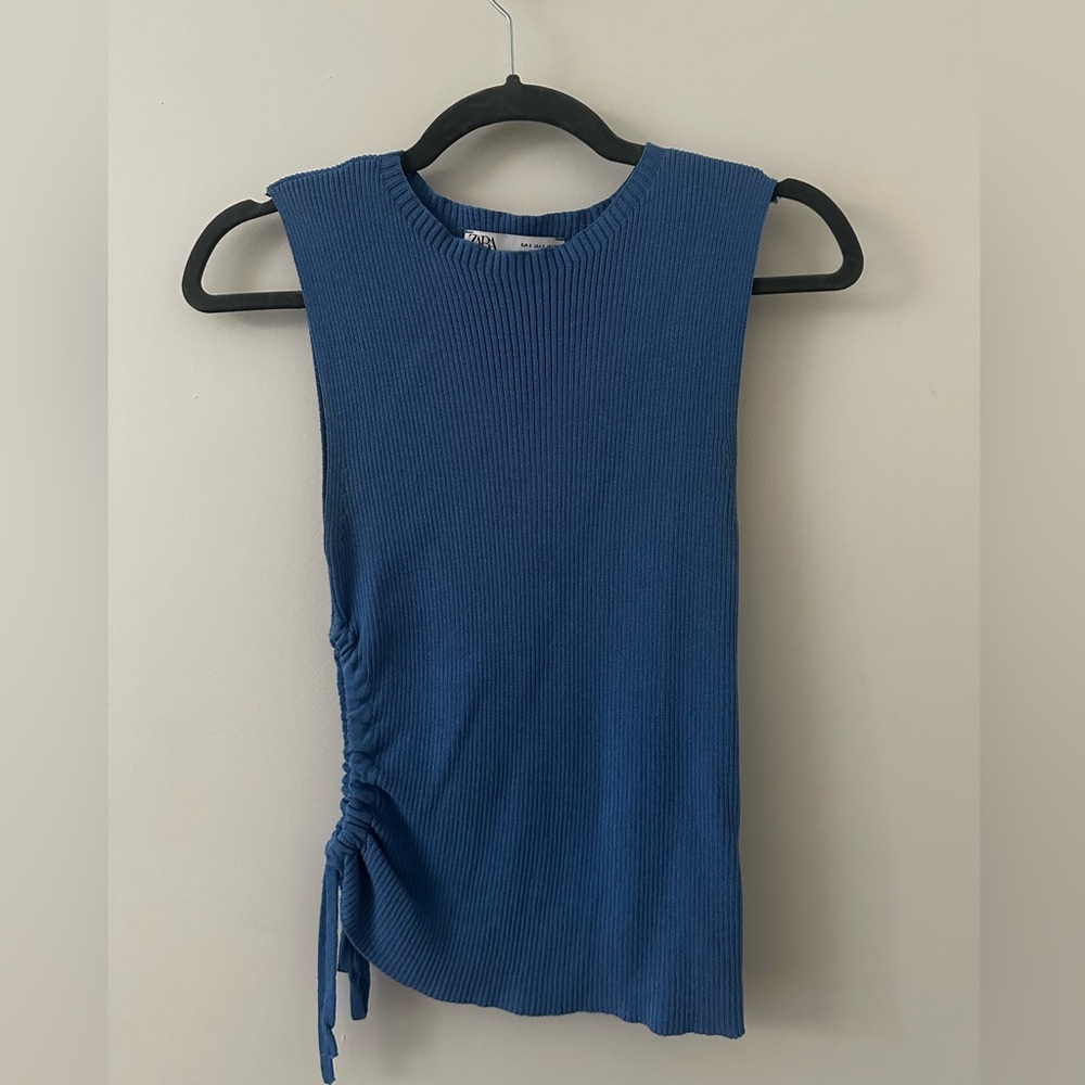 Zara Cutout Knit Top